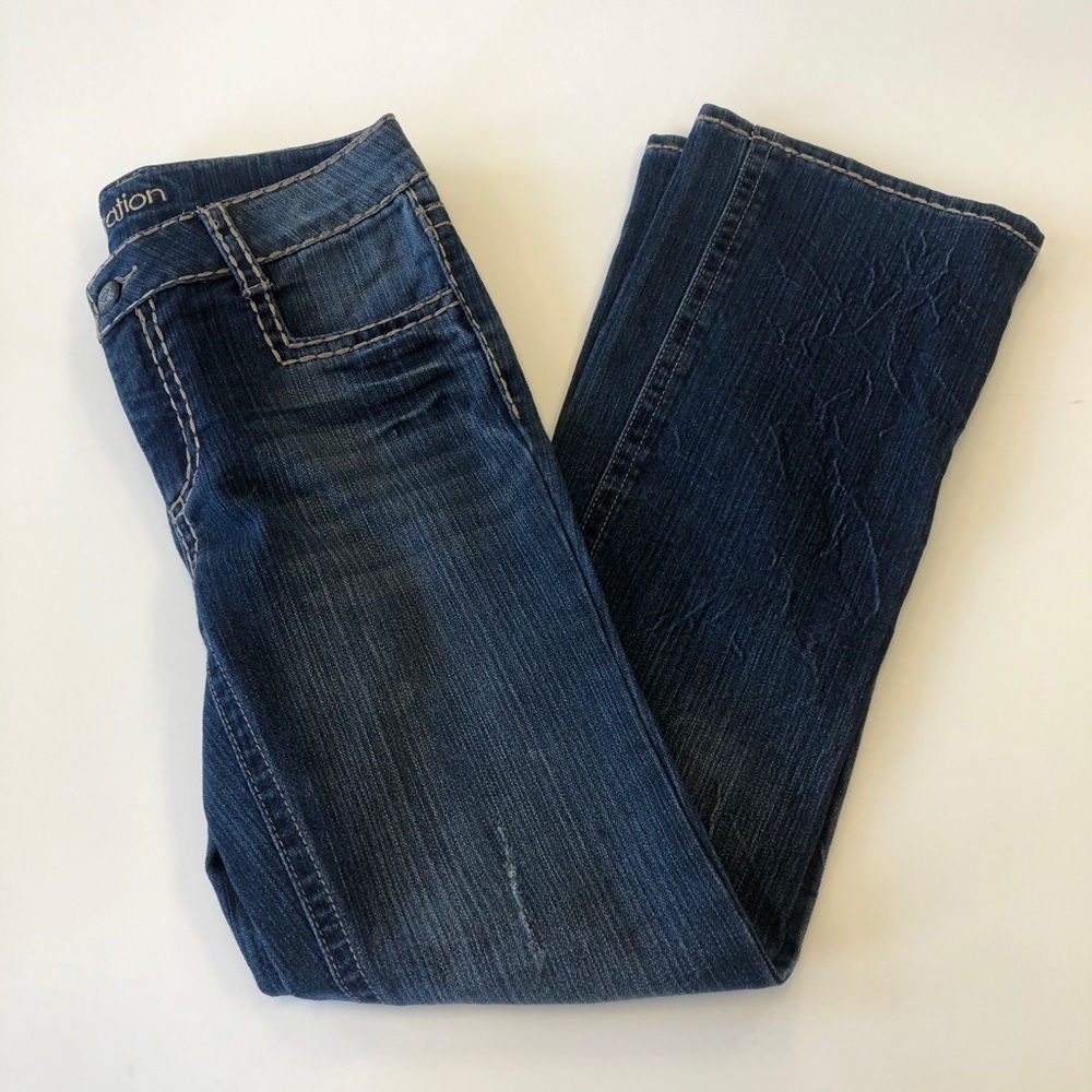 STRAIGHT CUT JEANS SIZE 14